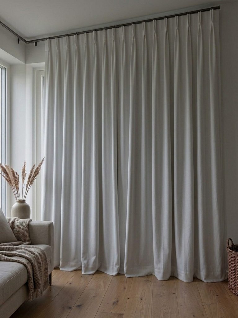 100% blockout lining white